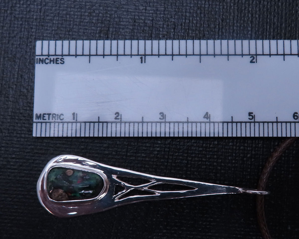 Ethiopian Opal in Sterling Silver Pendent